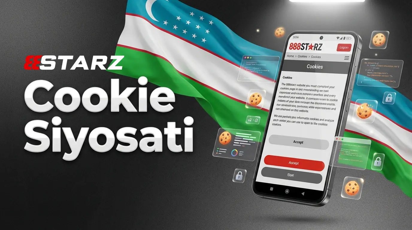 888Starz cookie siyosati O‘zbekistonda xavfsiz foydalanish uchun